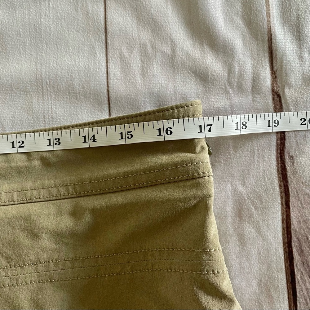 Athleta Everyday Active Khaki Skort Women’s 10 Tan Golf Tennis Sports Academia - Picture 10 of 13